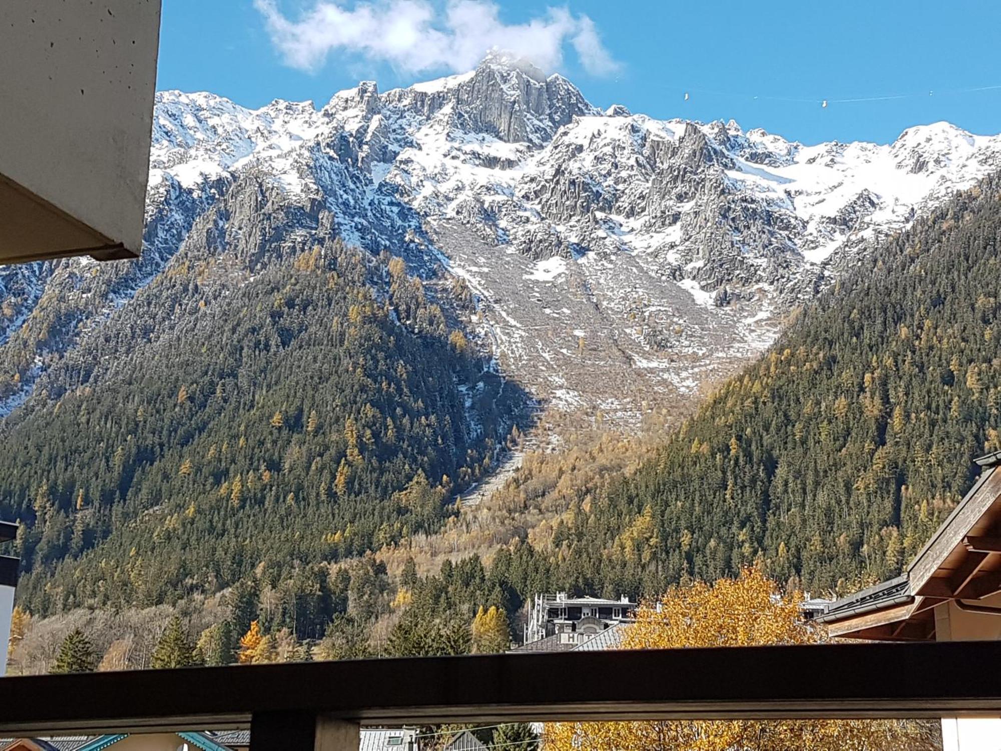 Vue Magique En Hypercentre Avec Parking Privatif Chamonix Exterior foto